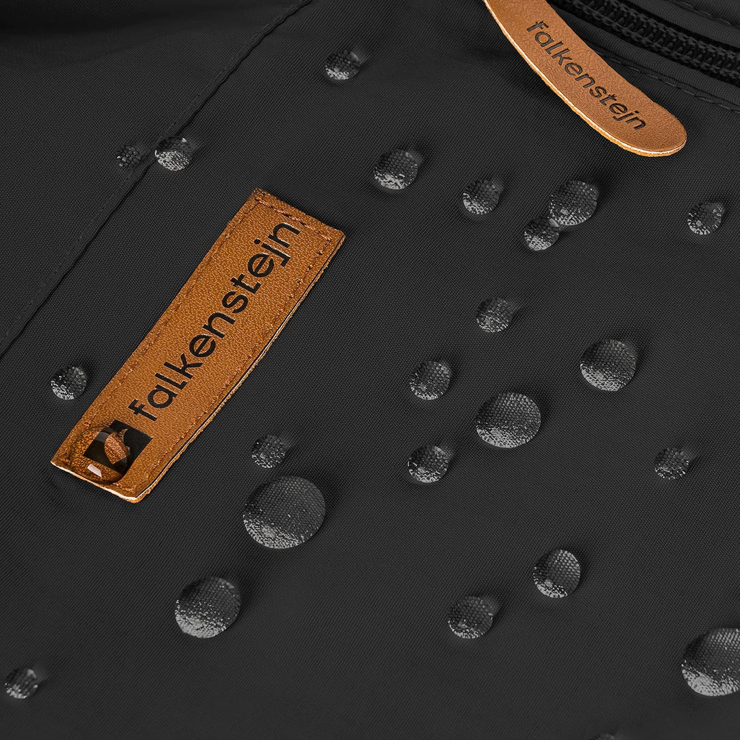 FALKENSTEJN Summer Windbreaker Anorak Windjacke leichte Jacke 5XL Schwarz, 5XL Schwarz