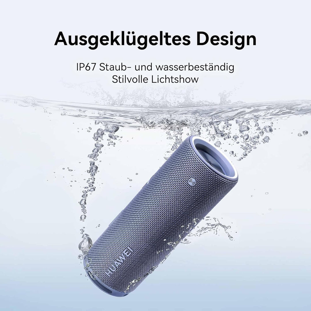 HUAWEI Sound Joy 2, Tragbarer Bluetooth-Lautsprecher, Sound-Vierfach-System, 26-Stunden-Wiedergabe,