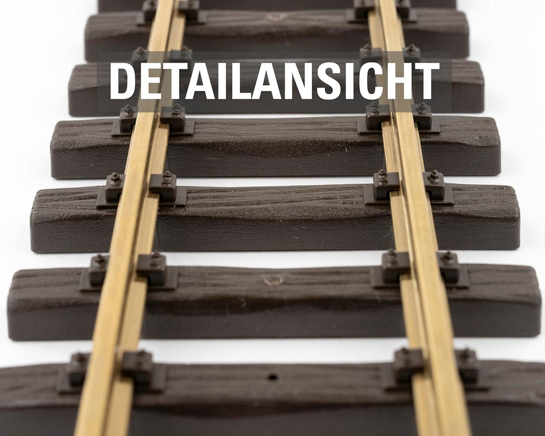 LGB 12100 - Handweiche links, Radius 1 30°, Gartenbahn, Spur G