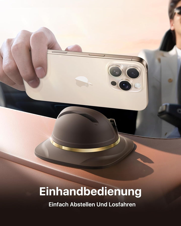 andobil Handyhalterung Auto Handyhalterung [ 2026 Einfach zu Benutzen ] Handy Halterung Auto Armatur