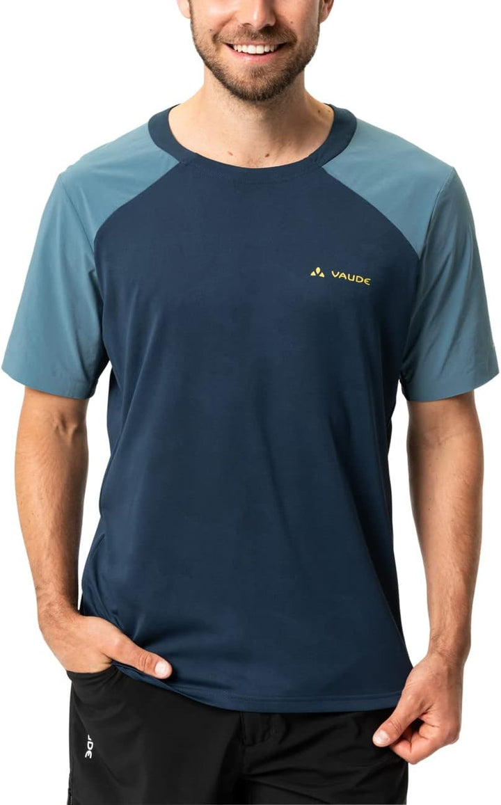 VAUDE T-Shirt Men's Moab PRO Shirt S Dark Sea, S Dark Sea