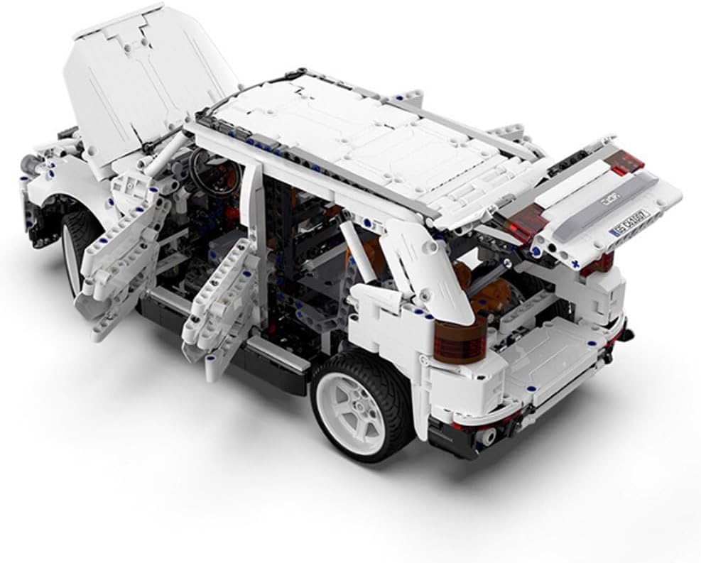G5 4x4 Off-Roader SUV mit höhenverstellbarem Fahrwerk, 6-Zylinder, 2208 Teile, (kompatibel mit Lego