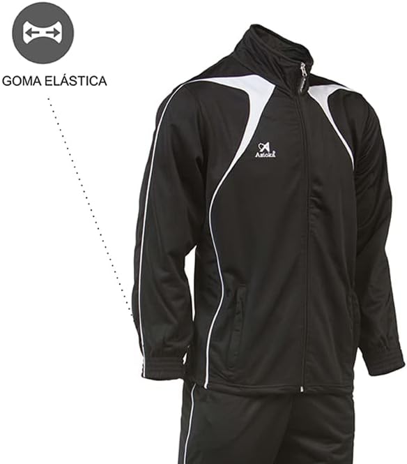 Asioka 120/15 Slim Fit Trainingsanzug L Schwarz, L Schwarz