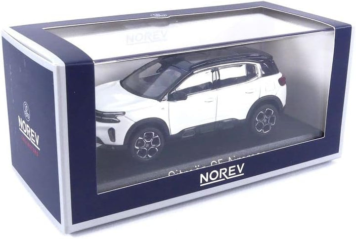 Norev kompatibel mit Citroen C5 Aircross 2022 weiss schwarz Modellauto 1:43