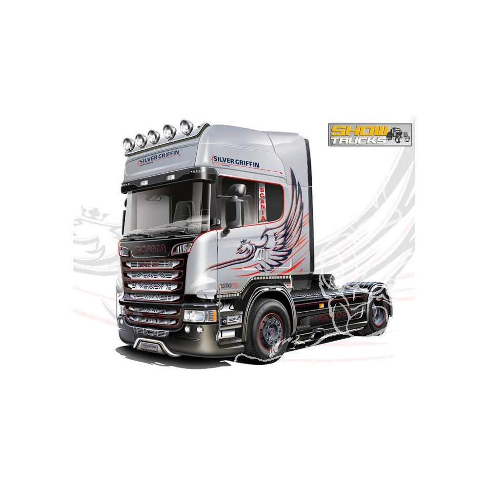 Italeri 510003906 3906 Scania R730 Streamline 4x2 Truckmodell Bausatz