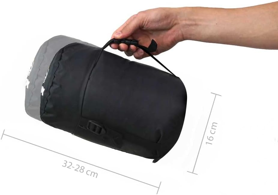 Trekking-Schlafsack Trek Night von outdoorer - der Leicht-Schlafsack, warm, leicht, kleines Packmass