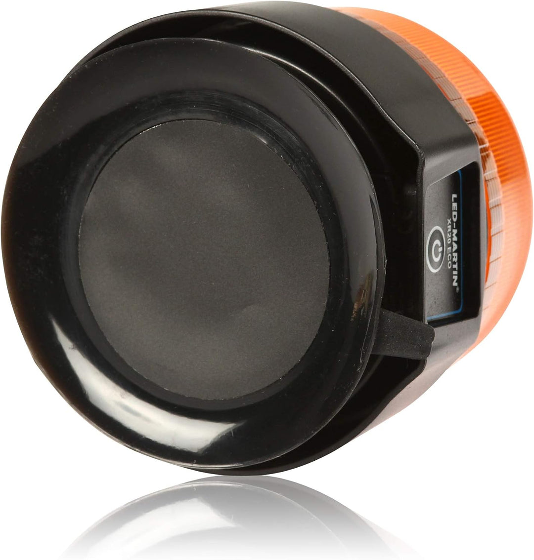 LED-MARTIN® - XR20 ECO Rundumleuchte - gelb - Magnet - AKKU - USB ladbar - 220km/h DEKRA geprüft - E