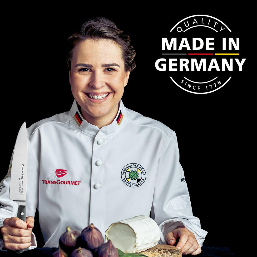 F. DICK Premier Plus Tranchiermesser (Klingenlänge 26 cm, Kochmesser, Universalmesser, Küchenmesser,