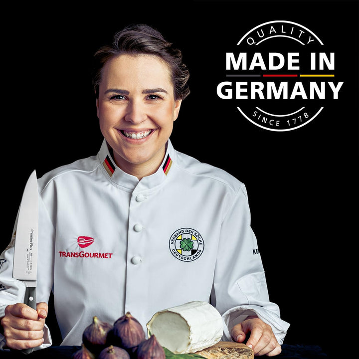 F. DICK Premier Plus Tranchiermesser (Klingenlänge 26 cm, Kochmesser, Universalmesser, Küchenmesser,