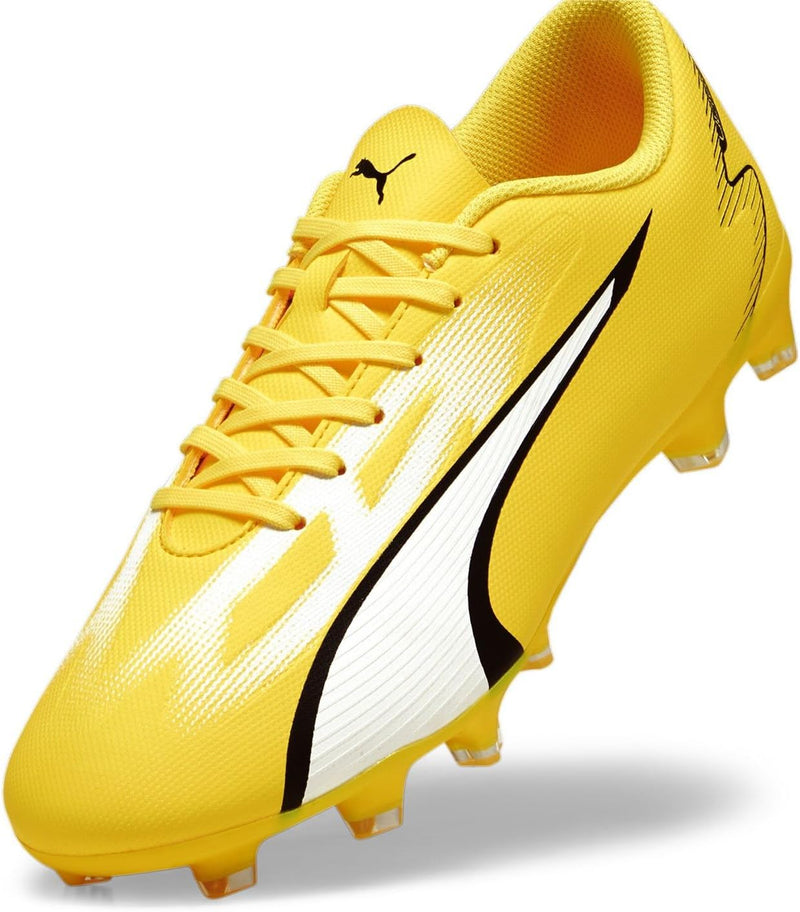 PUMA Herren Ultra Play Fg/Ag Fussballschuh 44 EU Gelb Schwarz Yellow Blaze Puma White Puma Black, 44