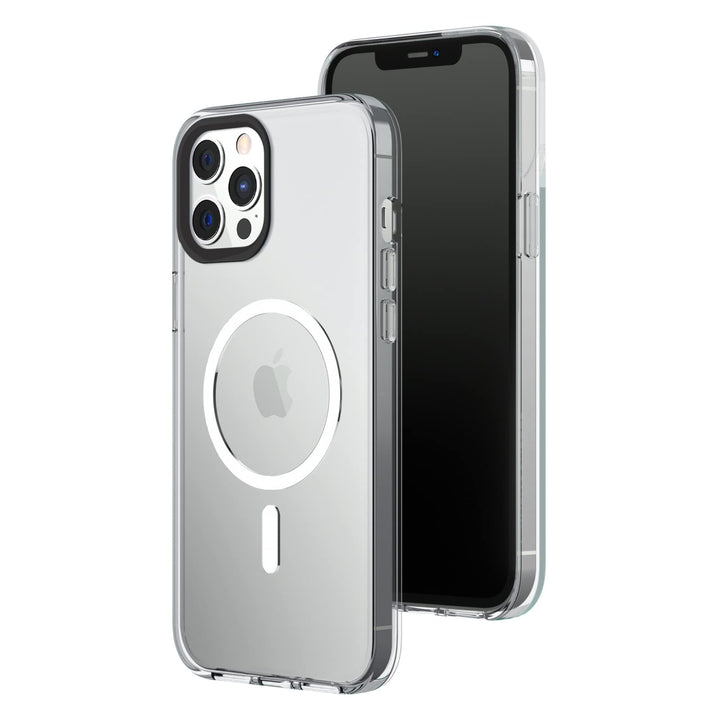 RhinoShield Clear Case kompatibel mit MagSafe für [iPhone 12 Pro Max]|Überragende Magnetstärke, Verg