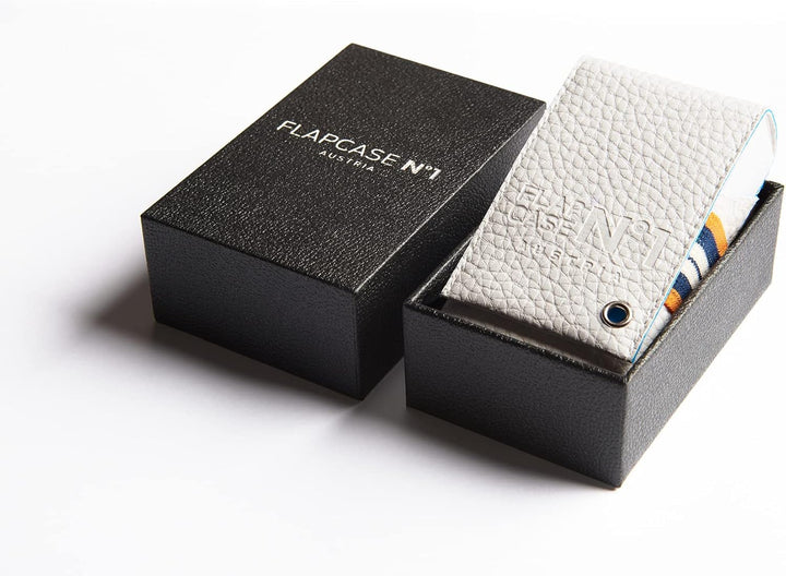 FLAPCASE N°1 • AIR RACE • Designer Zigarettenetui, Made in Austria, Gummiband, Leder vegan Zigarette