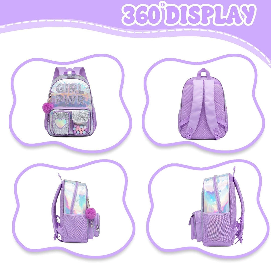 HTgroce Rucksack Mädchen Durchsichtig Rucksack Transparent Plastic schultascheTransparent Waterproof