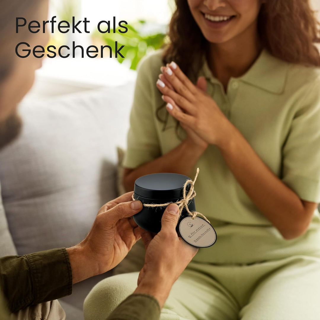 Kerzen selber machen Set – DIY Kerzen Giessset & Kerzenherstellung Bastelset mit Silikonformen, Soja