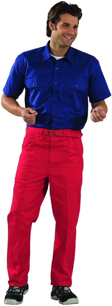 Planam 0118098 BW 290 Bundhose, Mittelrot, Grösse 98 Mittelrot 98, Mittelrot 98