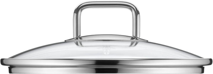 Silit Extra Cook, Kochtopf 20 cm mit Glasdeckel, Innenskalierung, breiter Schüttrand, hochwertiger s