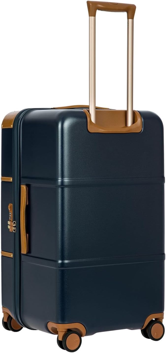 Brics Bellagio Trunk - 4-Rollen Trolley 74 cm blue tobacco Einheitsgrösse Blue Tobacco, Blue / Tan