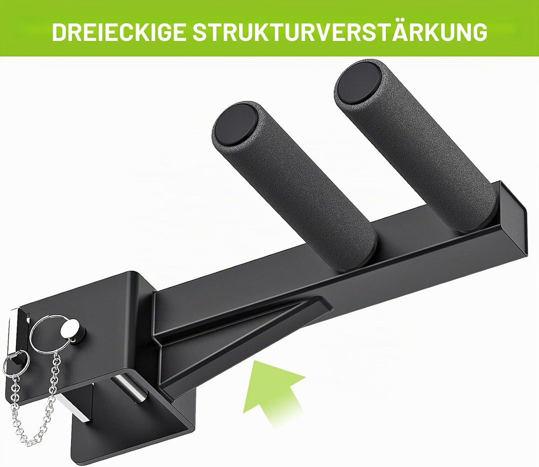 Dip-Stangen-Aufsatz für 2 x 2 Zoll und 3 x 3 Zoll Power Rack, rutschfeste breite und schmale Griffe,
