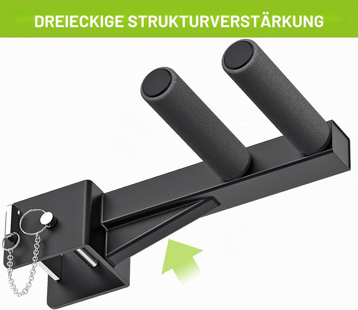 Dip-Stangen-Aufsatz für 2 x 2 Zoll und 3 x 3 Zoll Power Rack, rutschfeste breite und schmale Griffe,