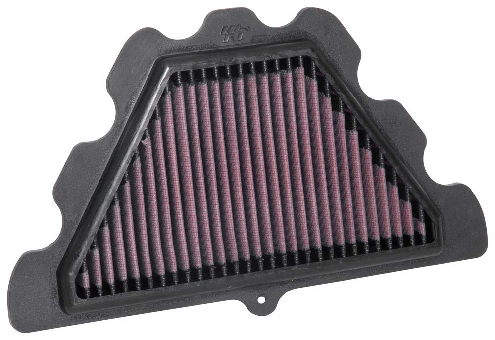 K&N Luftfilter kompatibel mit Kawasaki Z900RS 2018- (KA-9018), Rot