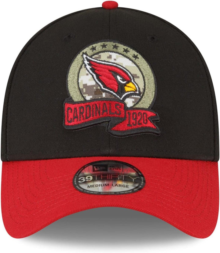 New Era Salute to Service 2022 Basecap 39Thirty NFL Fanartikel American Football Kappe schwarz S-M 3