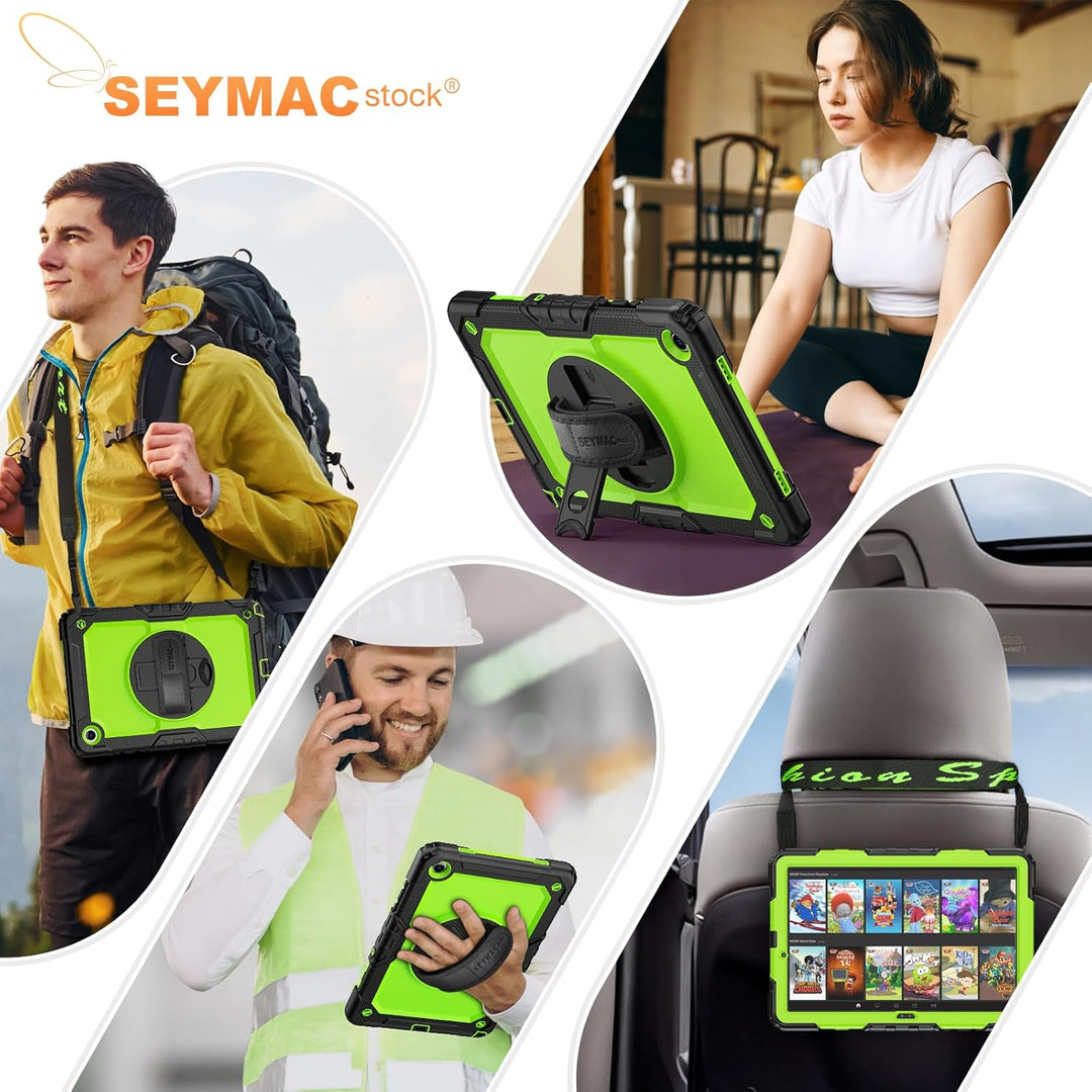 SEYMAC stock Hülle für Samsung Galaxy Tab A11+ Plus/A9+ Plus 11 Zoll 2025/2023, Stossfeste Hülle mit