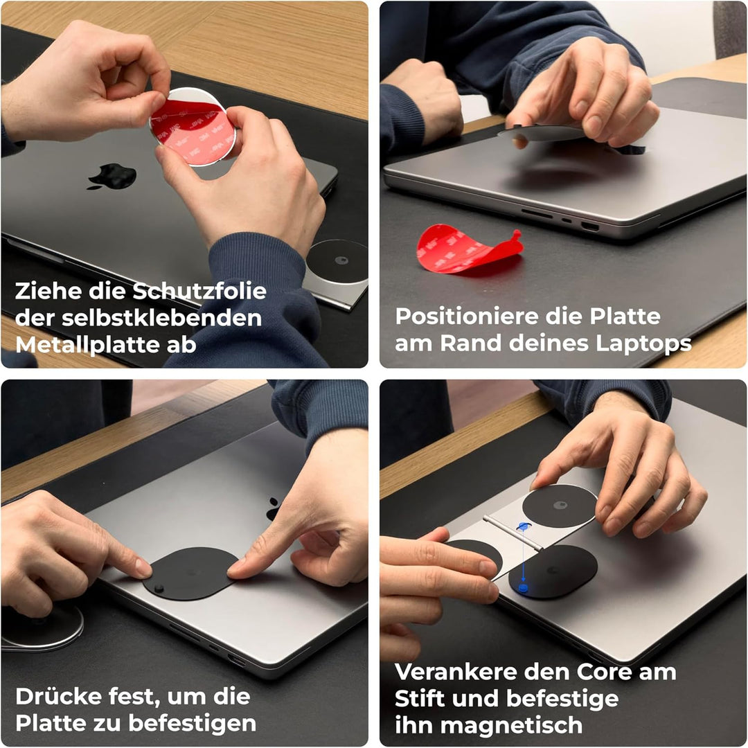 Rolling Square Edge Pro Full Kit – Magnetische Handyhalterung, Universelles Kabelloses Magnetisches