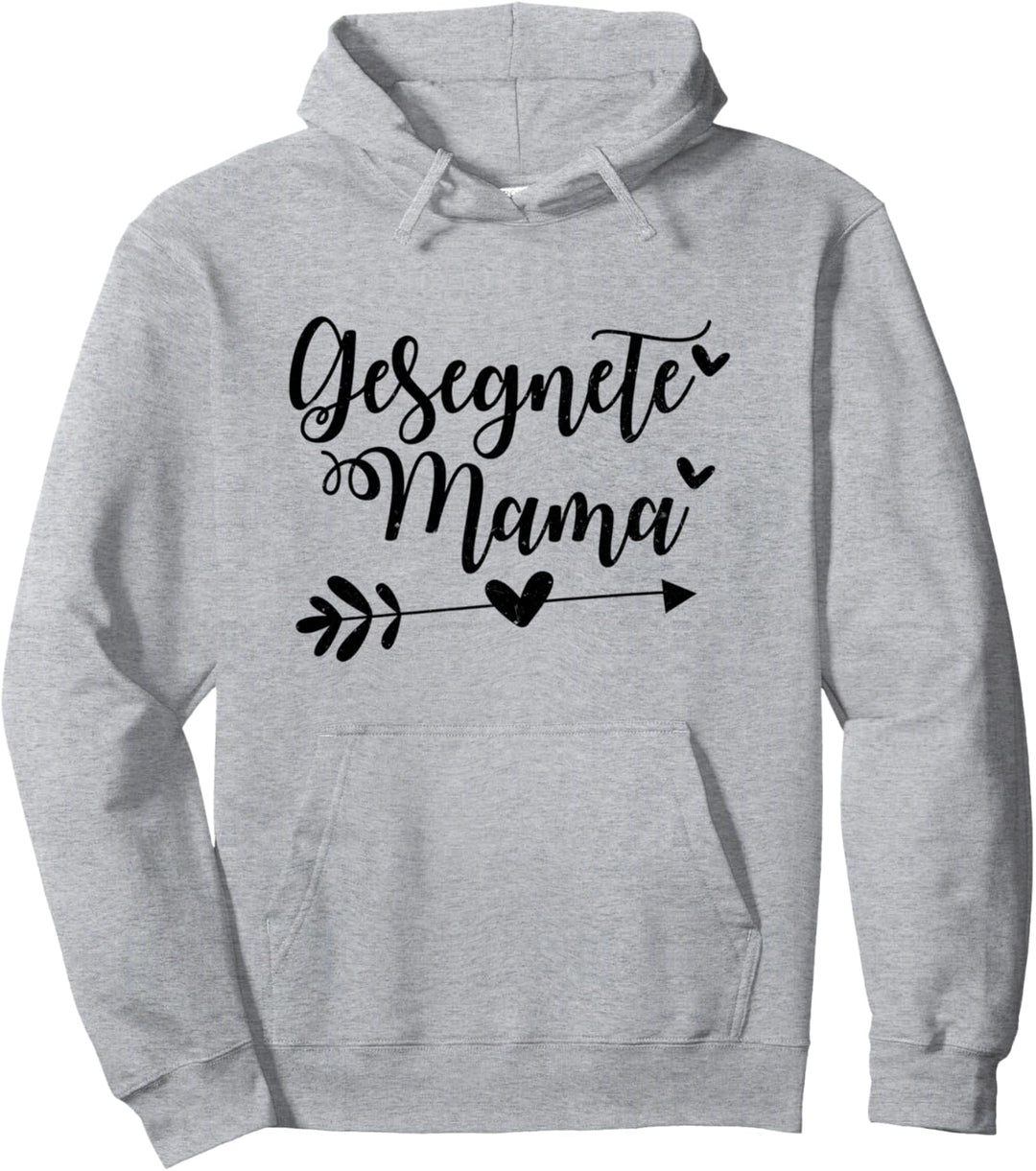 Gesegnete Mama Mutter-Leben Stolzes Spruch-Quote Mami Mutti Pullover Hoodie