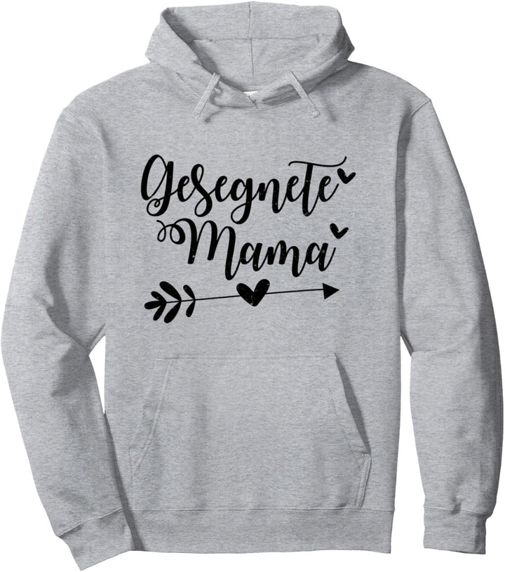 Gesegnete Mama Mutter-Leben Stolzes Spruch-Quote Mami Mutti Pullover Hoodie