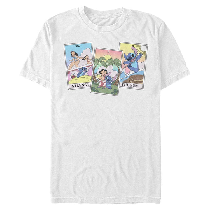 Disney Unisex Lilo & Stitch - Lilo Stitch Tarot Organic Short Sleeve T-Shirt T-Shirt (1er Pack) M We