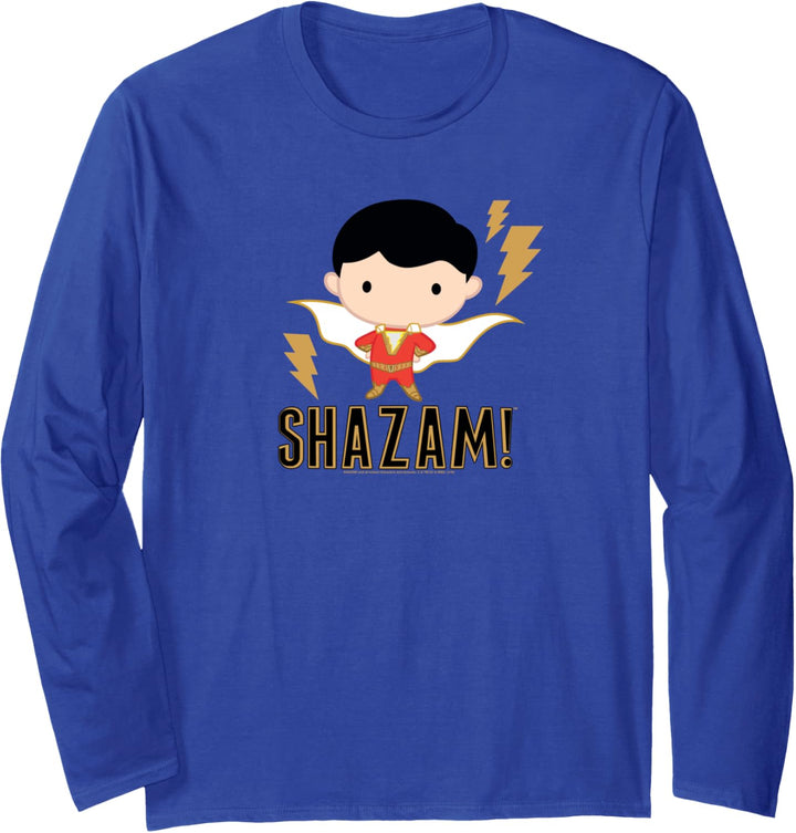 Shazam! Movie Chibi Langarmshirt