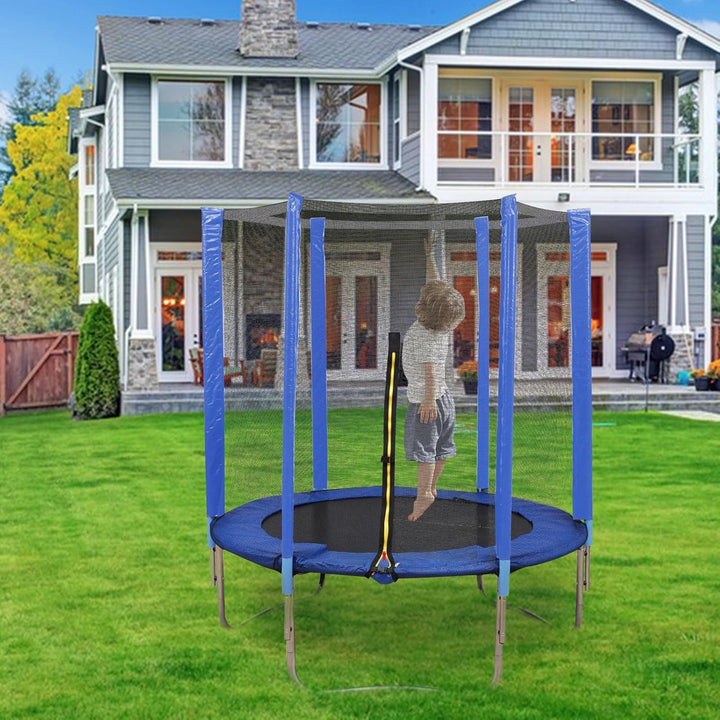 Fitness Trampolin, Trampolin für Kinder Erwachsene Faltbares Rebounder-Trampolin,Gartentrampoline, M