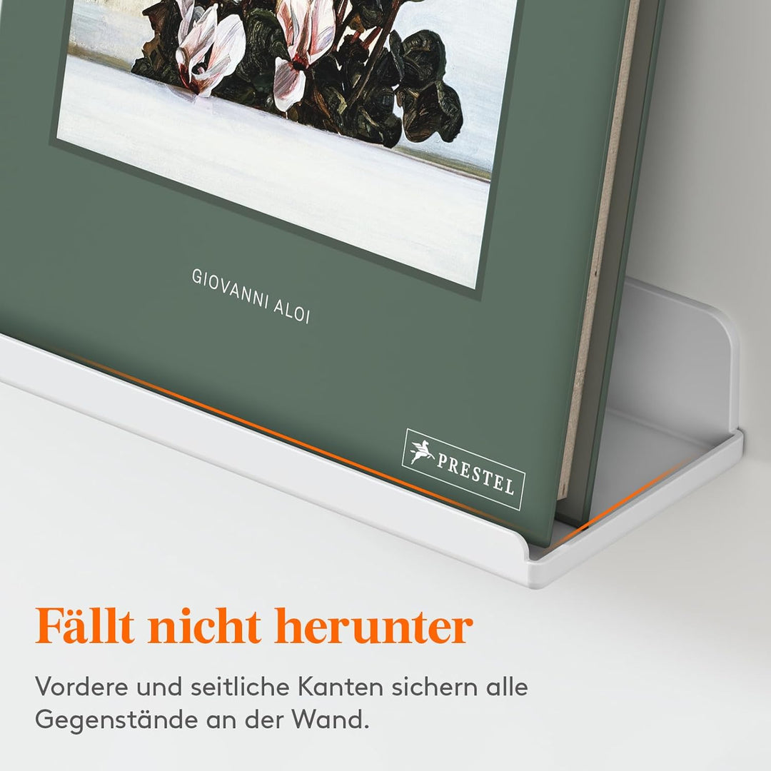 Lifewit Hängeregale für die Wand, 4er Pack Weisses 38CM Raumdeko für Bücherregal/Schallplatten Präse