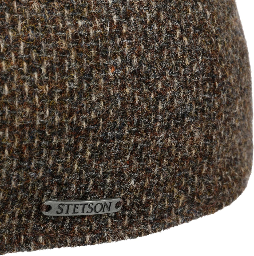 Stetson Texas Classic Wool Flatcap - Schiebermütze Herren - Herrenmütze mit Baumwollfutter - Schirmm