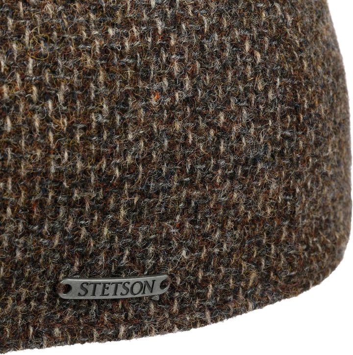 Stetson Texas Classic Wool Flatcap - Schiebermütze Herren - Herrenmütze mit Baumwollfutter - Schirmm