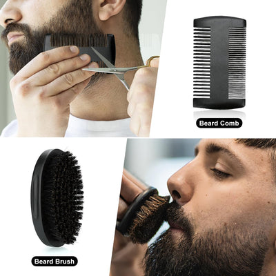 Geschenke für männer, Bartpflege Set für Männer, Bartwachstums Set Geschenke für Männer Papa, Beard