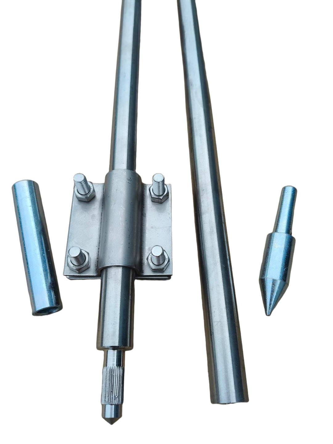 Tiefenerder Erder Erdung Ø18 1,5m 1500mm V4A nach DIN EN 62561 SET Längenauswahl 1,5m 3,0m 4,5m 6,0m