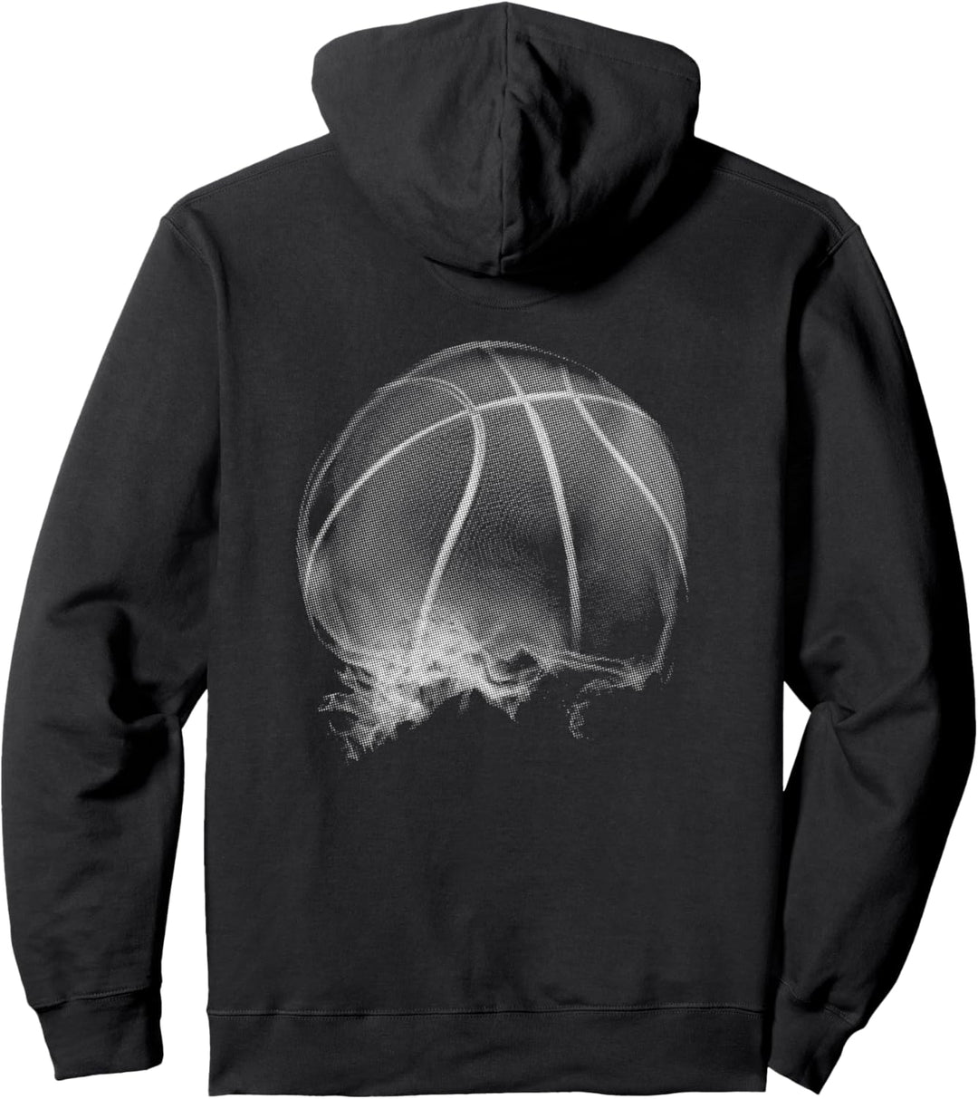 Basketball Spieler Retro Röntgen Pullover Hoodie