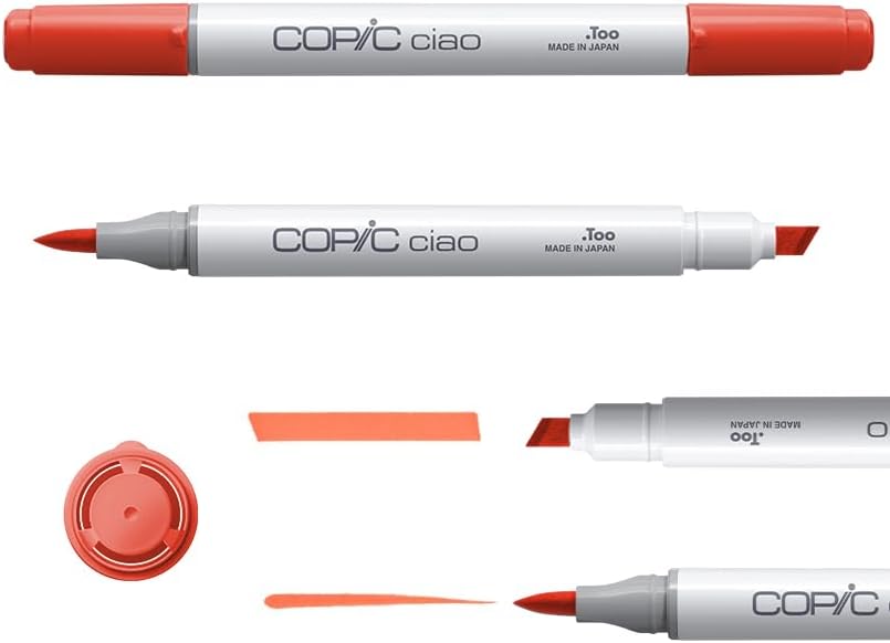COPIC Doodle Kit People, 7er Set Stifte farblich abgestimmt zum Thema Mensch, bestehend aus 5 Copic