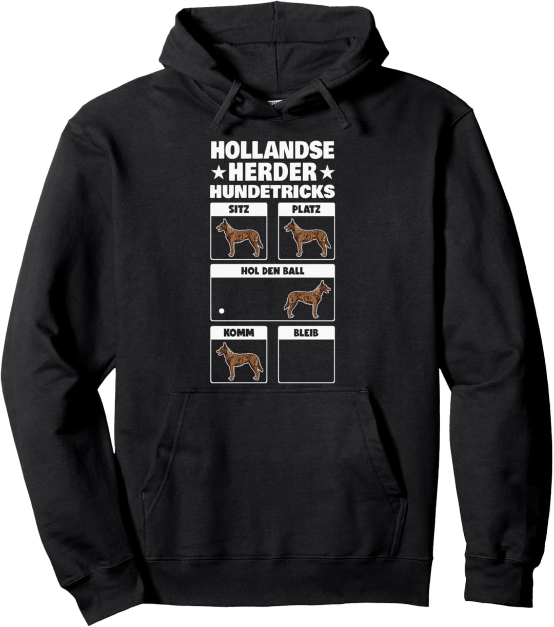 Hollandse Herder Hundetricks Hollandse Herdershond Pullover Hoodie