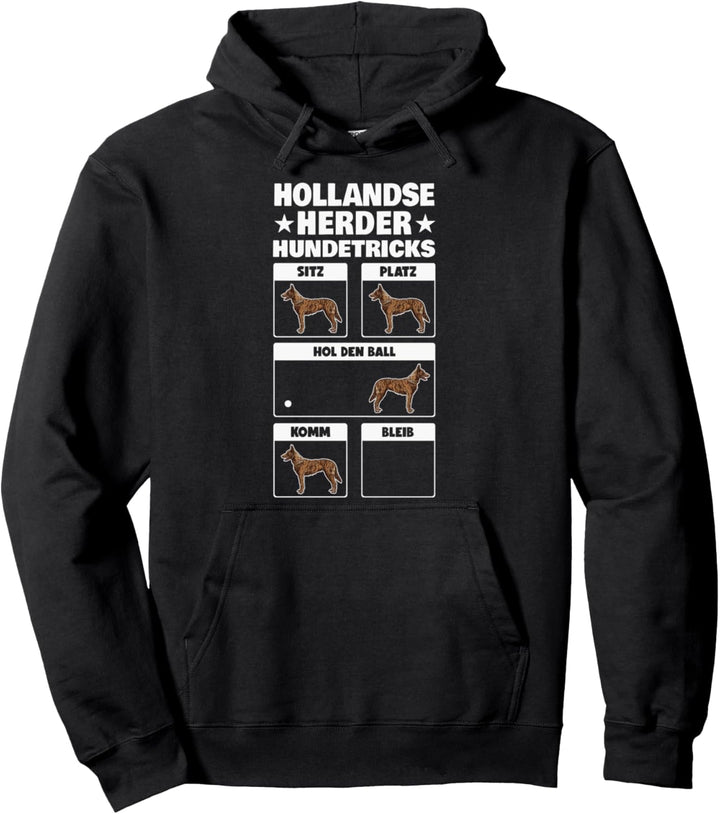 Hollandse Herder Hundetricks Hollandse Herdershond Pullover Hoodie