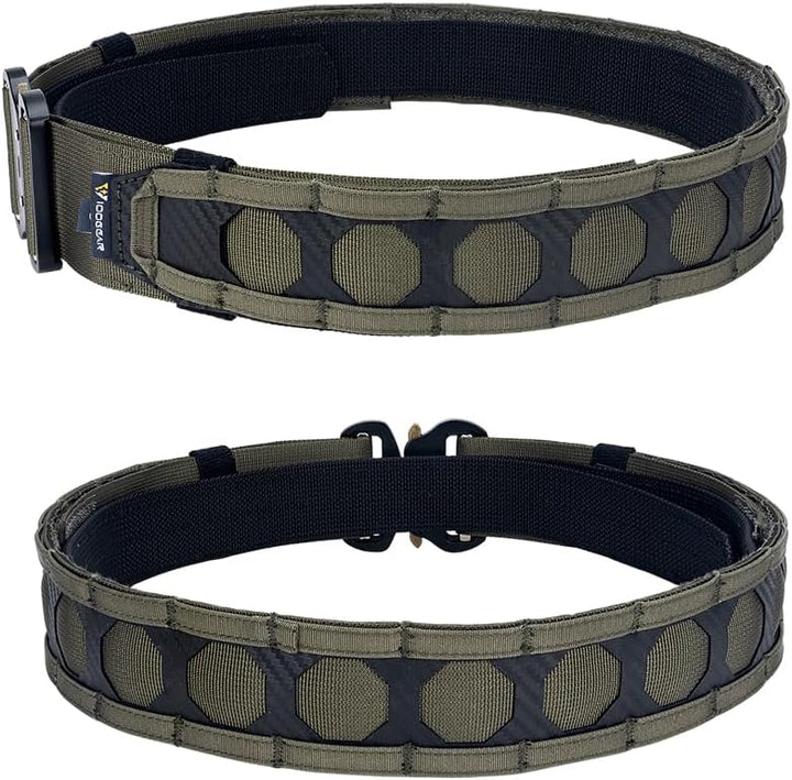 IDOGEAR Taktischer Gürtel 2 Zoll Quick Release Rigger Combat Belt mit 1,5 Zoll Innengürtel Haken und