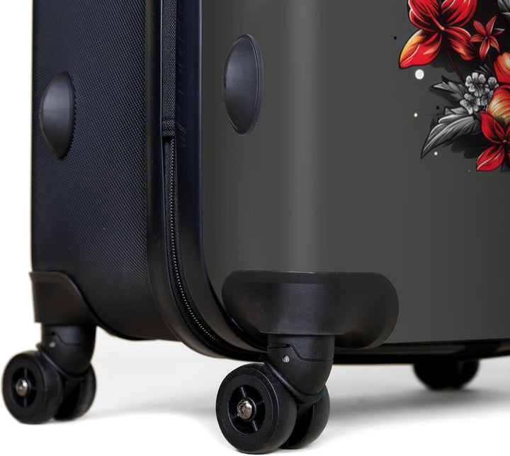 Koffer XL Gross 77x51.5x28 cm Reisekoffer mit Rollen Leicht Trolley grosser Hartschalenkoffer Rollko