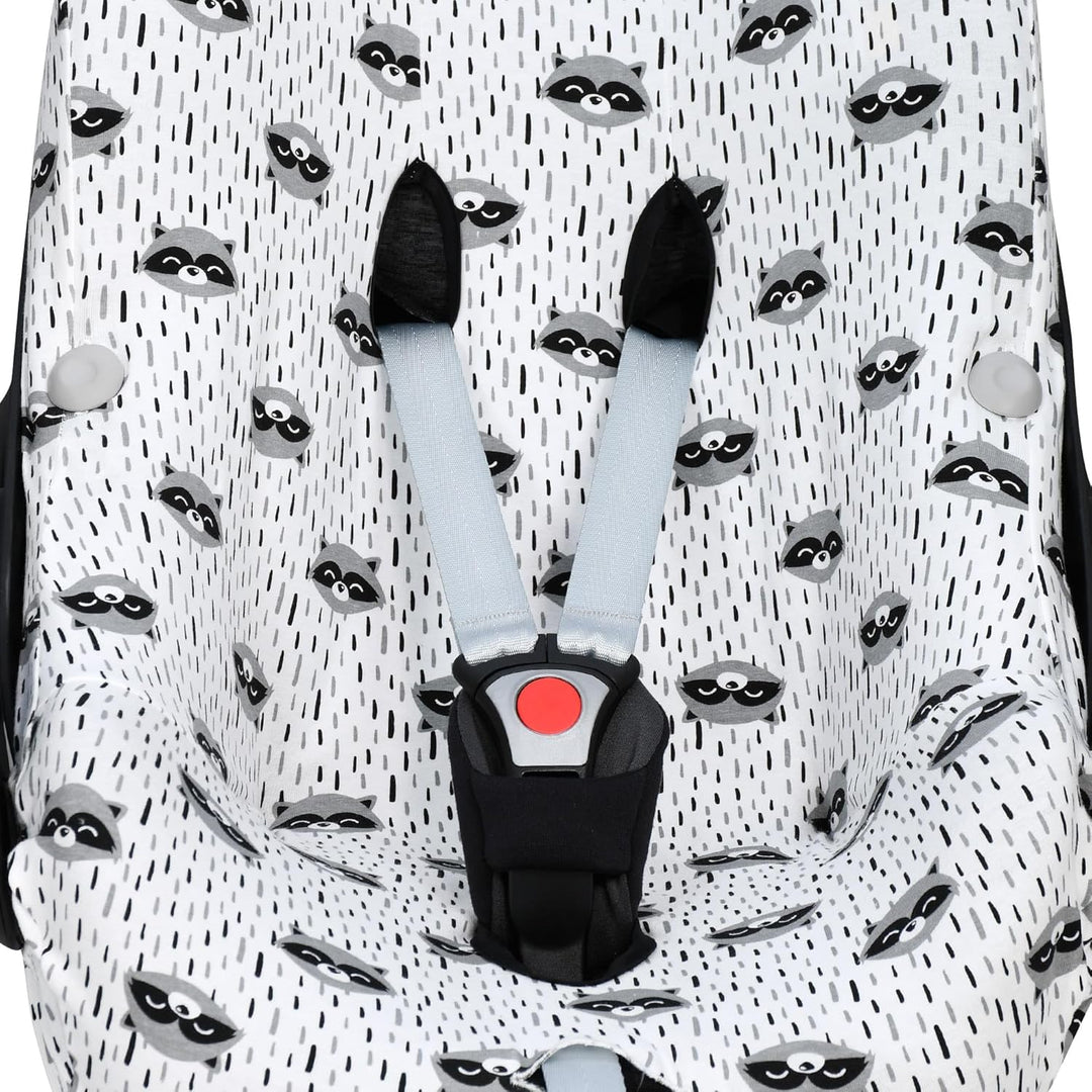 JYOKO KIDS Bezug für Autositz kompatibel mit Pebble Maxi Cosi Pebble Pro I-Size, aus Baumwolle (Racc