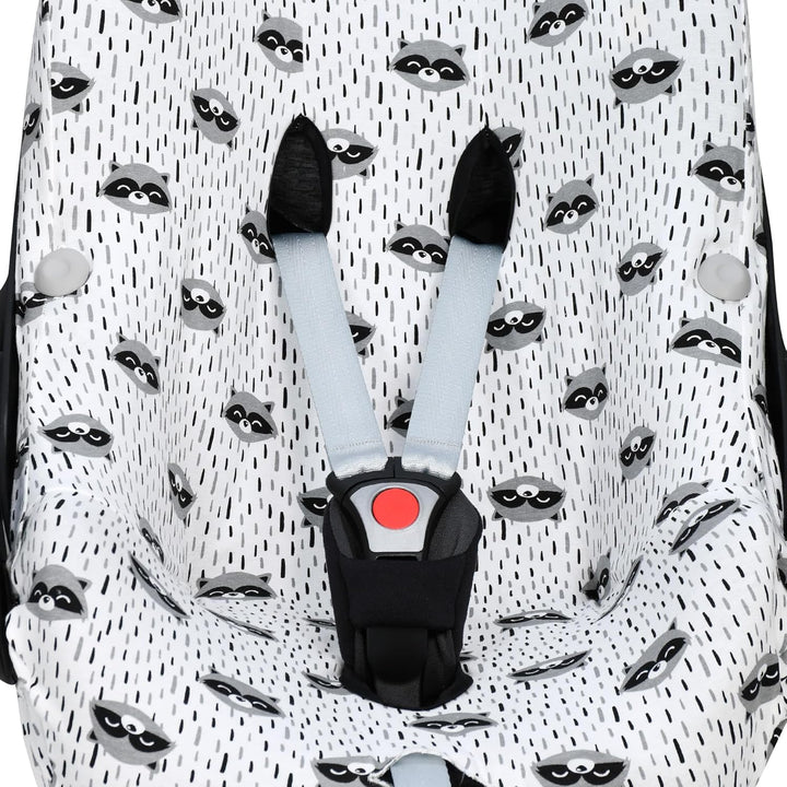 JYOKO KIDS Bezug für Autositz kompatibel mit Pebble Maxi Cosi Pebble Pro I-Size, aus Baumwolle (Racc