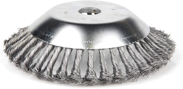 Profi Unkrautbürste für Freischneider 200x25,4mm Drahtbürste Wildkrautbürste Unkrautbürste für Motor