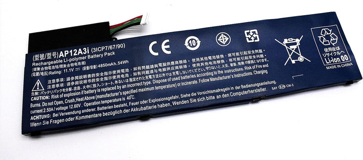 PUGASR AP12A3I Laptop Akku Kompatibel mit Acer Aspire M3/M5 Series Acer Timeline Ultra M3/M5 Series