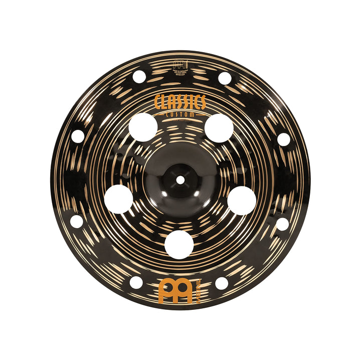 Meinl Cymbals Classics Custom Dark Trash China 16 Zoll (Video) Schlagzeug Becken (40,64cm) B12 Bronz