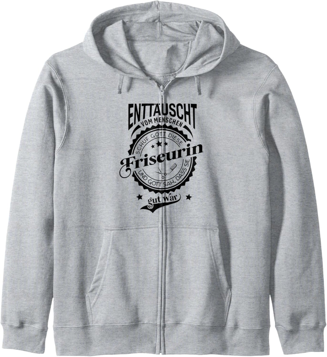 Lustiger Spruch für Beruf Friseurin Kapuzenjacke