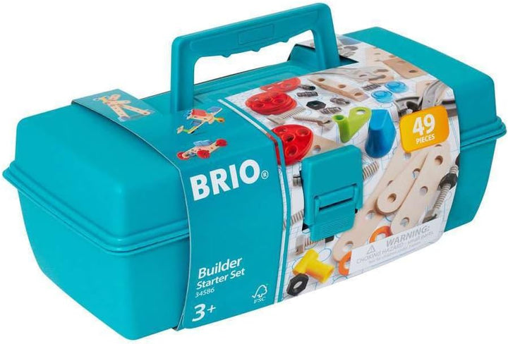 BRIO Builder 34586 Box 49 TLG. - Das kreative Konstruktionsspielzeug aus Schweden - Einsteiger-Set i